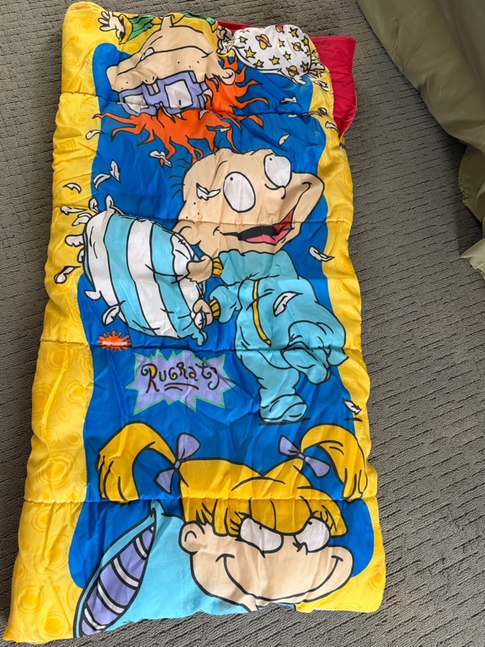 Rugrats Sleeping Bag - 1997 - Vintage